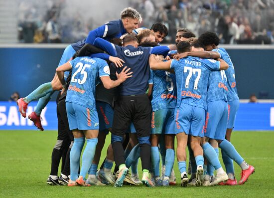 Russia Soccer Premier-League Zenit - Krasnodar