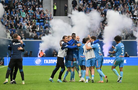 Russia Soccer Premier-League Zenit - Krasnodar