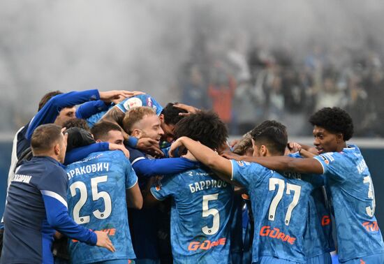 Russia Soccer Premier-League Zenit - Krasnodar