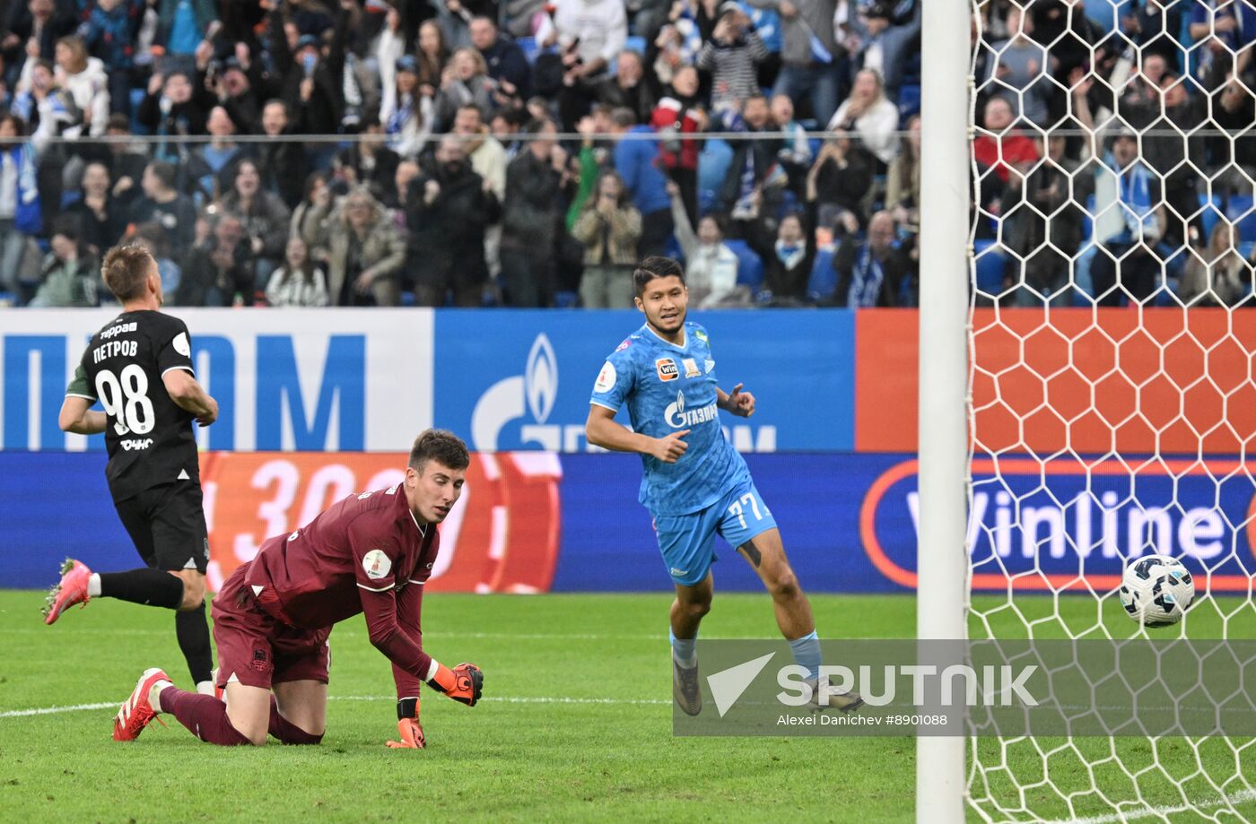 Russia Soccer Premier-League Zenit - Krasnodar