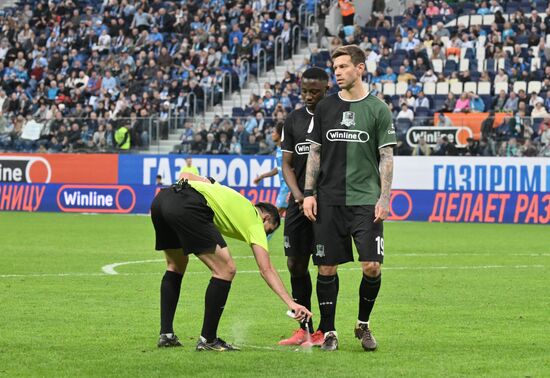 Russia Soccer Premier-League Zenit - Krasnodar
