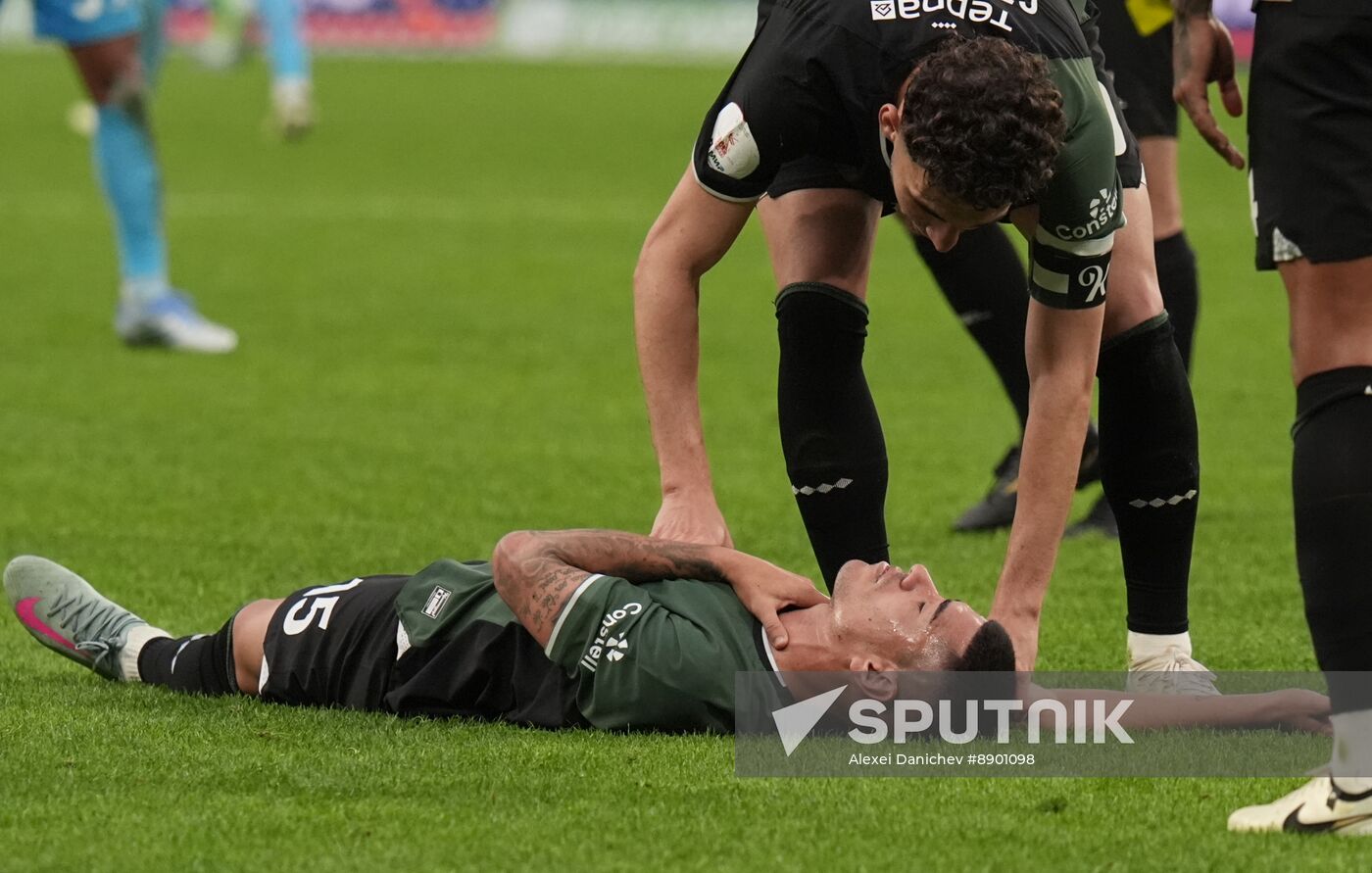 Russia Soccer Premier-League Zenit - Krasnodar