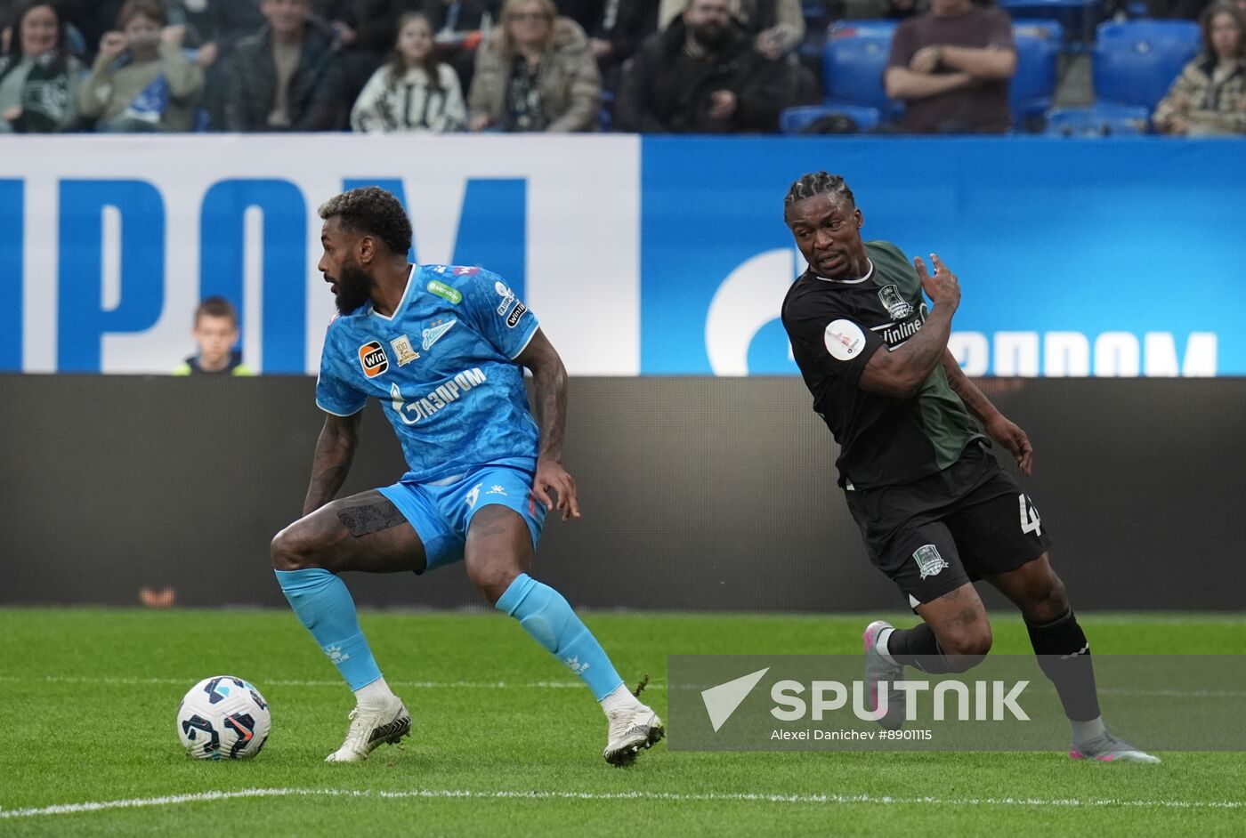 Russia Soccer Premier-League Zenit - Krasnodar