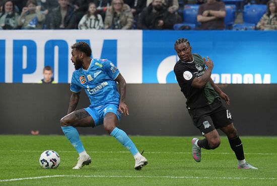 Russia Soccer Premier-League Zenit - Krasnodar