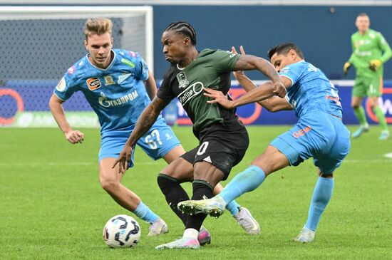 Russia Soccer Premier-League Zenit - Krasnodar