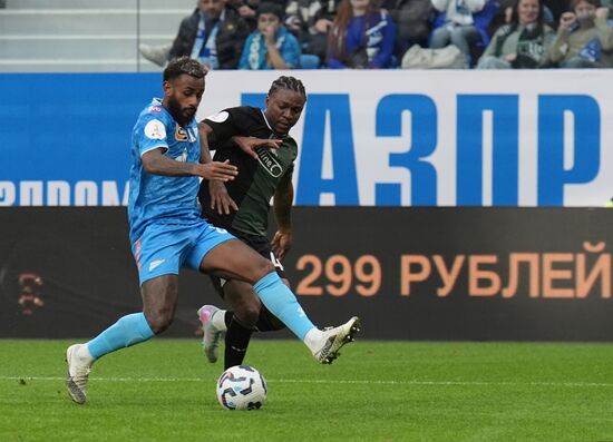 Russia Soccer Premier-League Zenit - Krasnodar