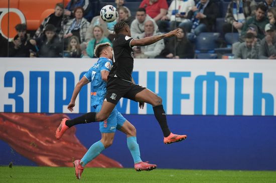 Russia Soccer Premier-League Zenit - Krasnodar