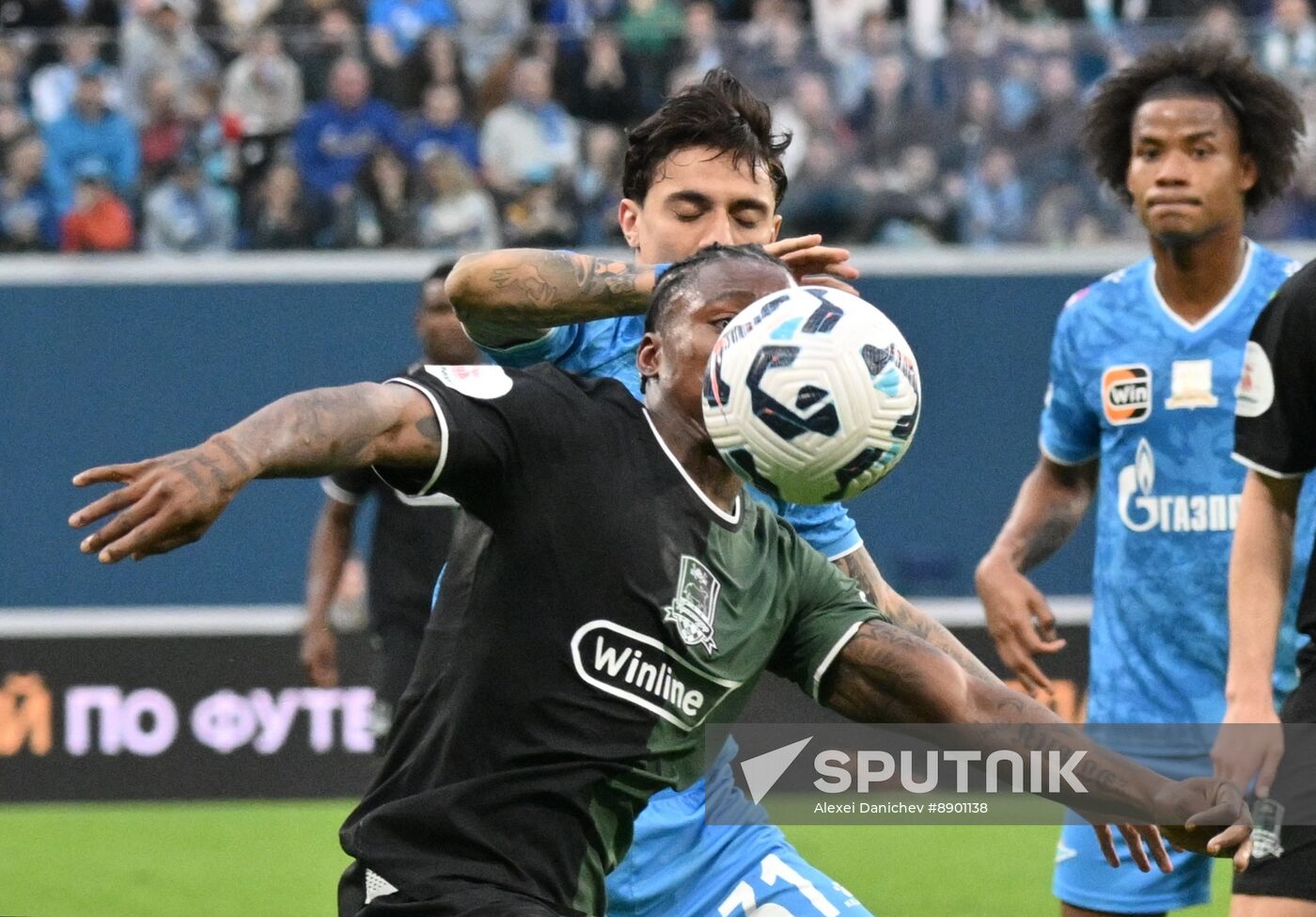 Russia Soccer Premier-League Zenit - Krasnodar