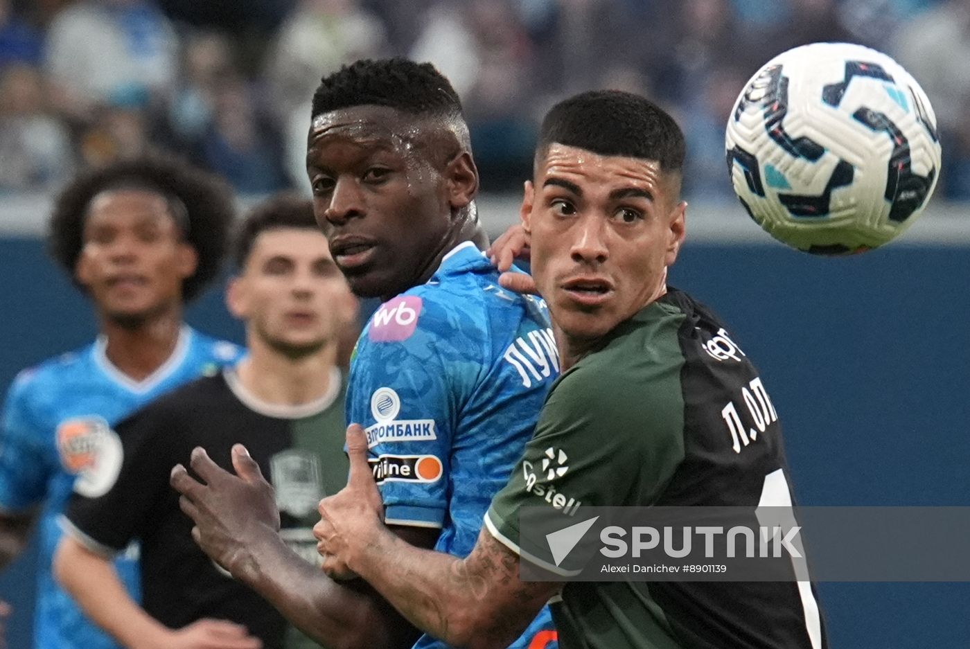 Russia Soccer Premier-League Zenit - Krasnodar