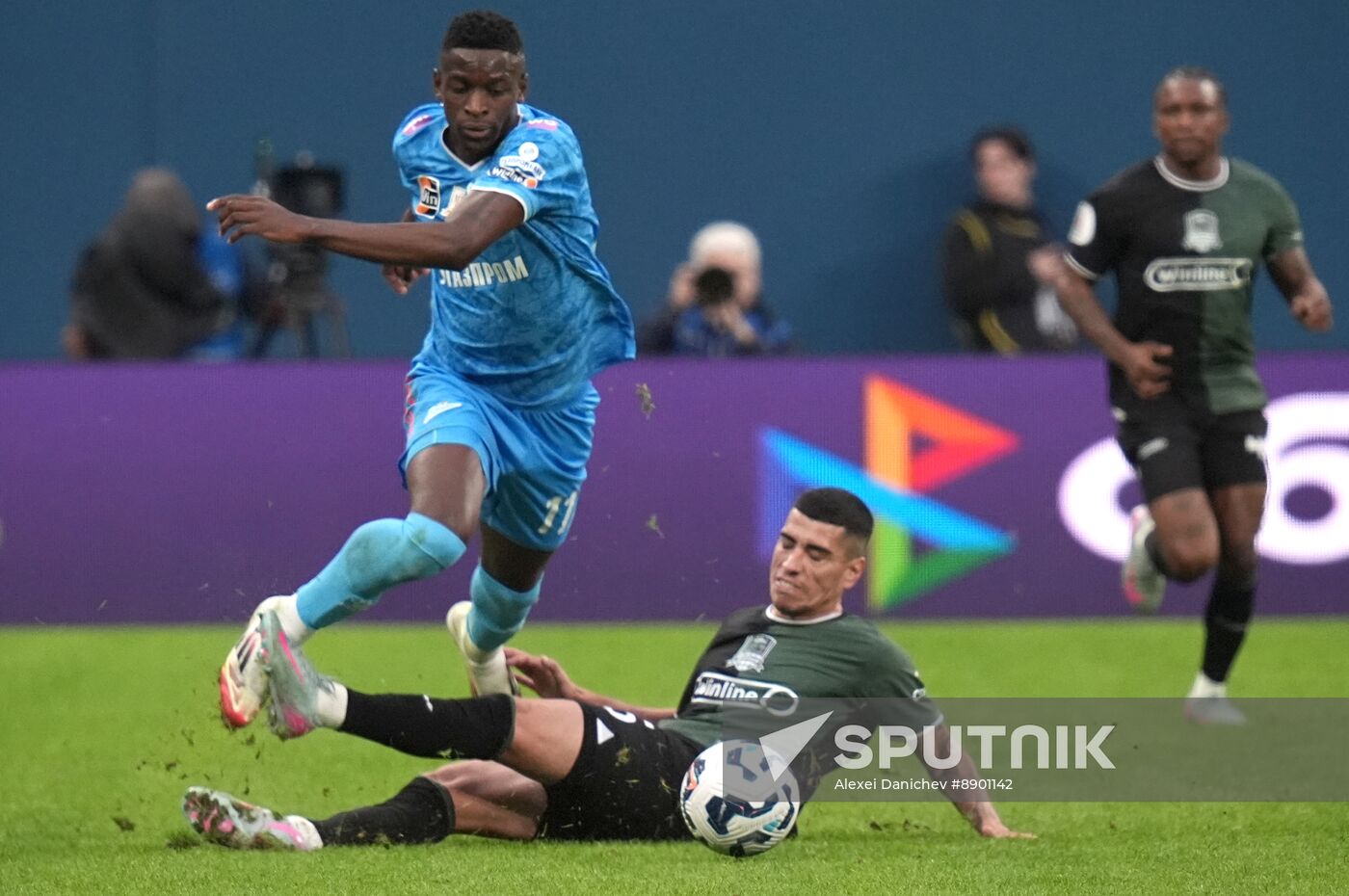 Russia Soccer Premier-League Zenit - Krasnodar