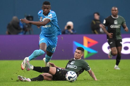 Russia Soccer Premier-League Zenit - Krasnodar