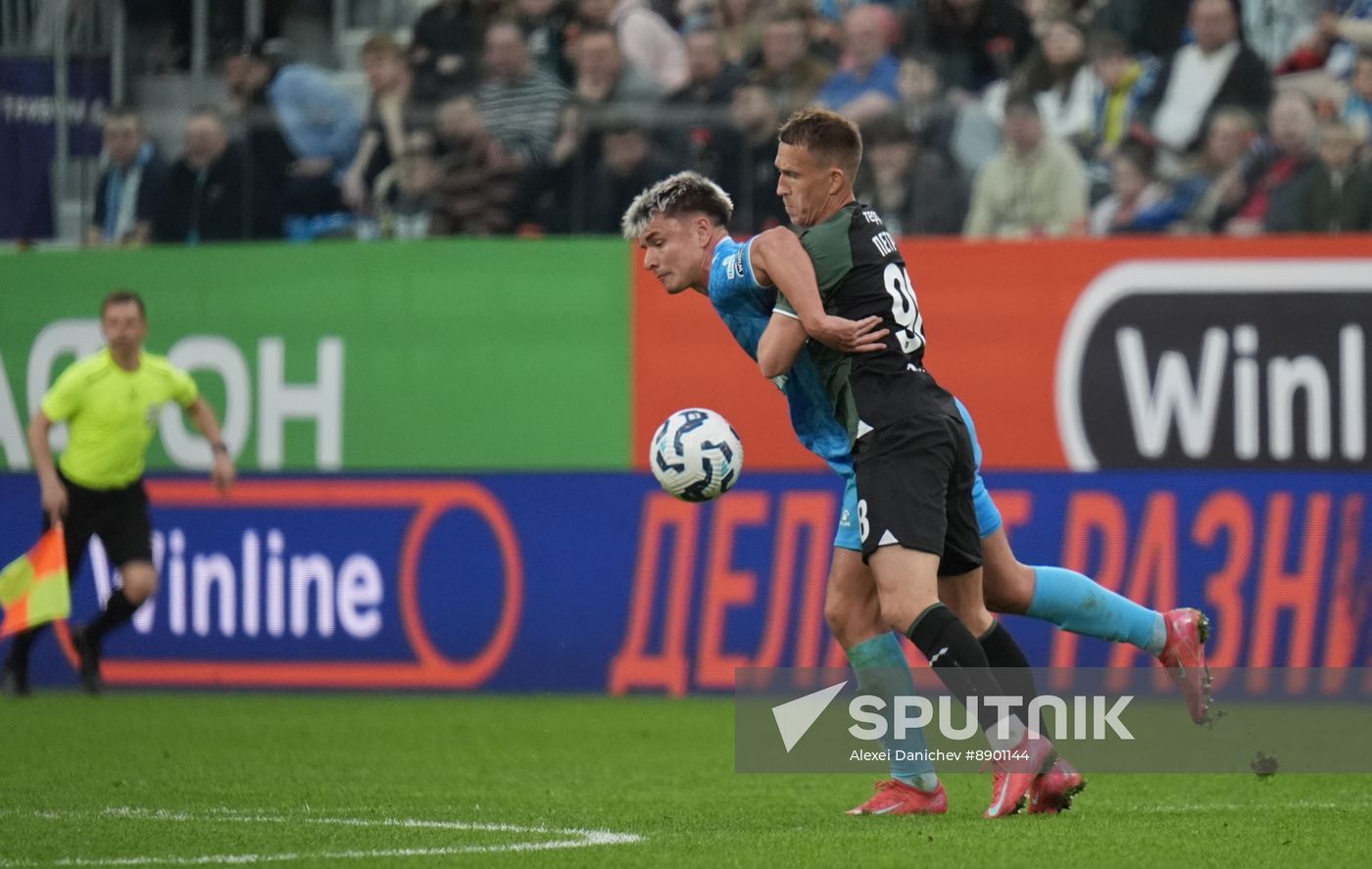 Russia Soccer Premier-League Zenit - Krasnodar