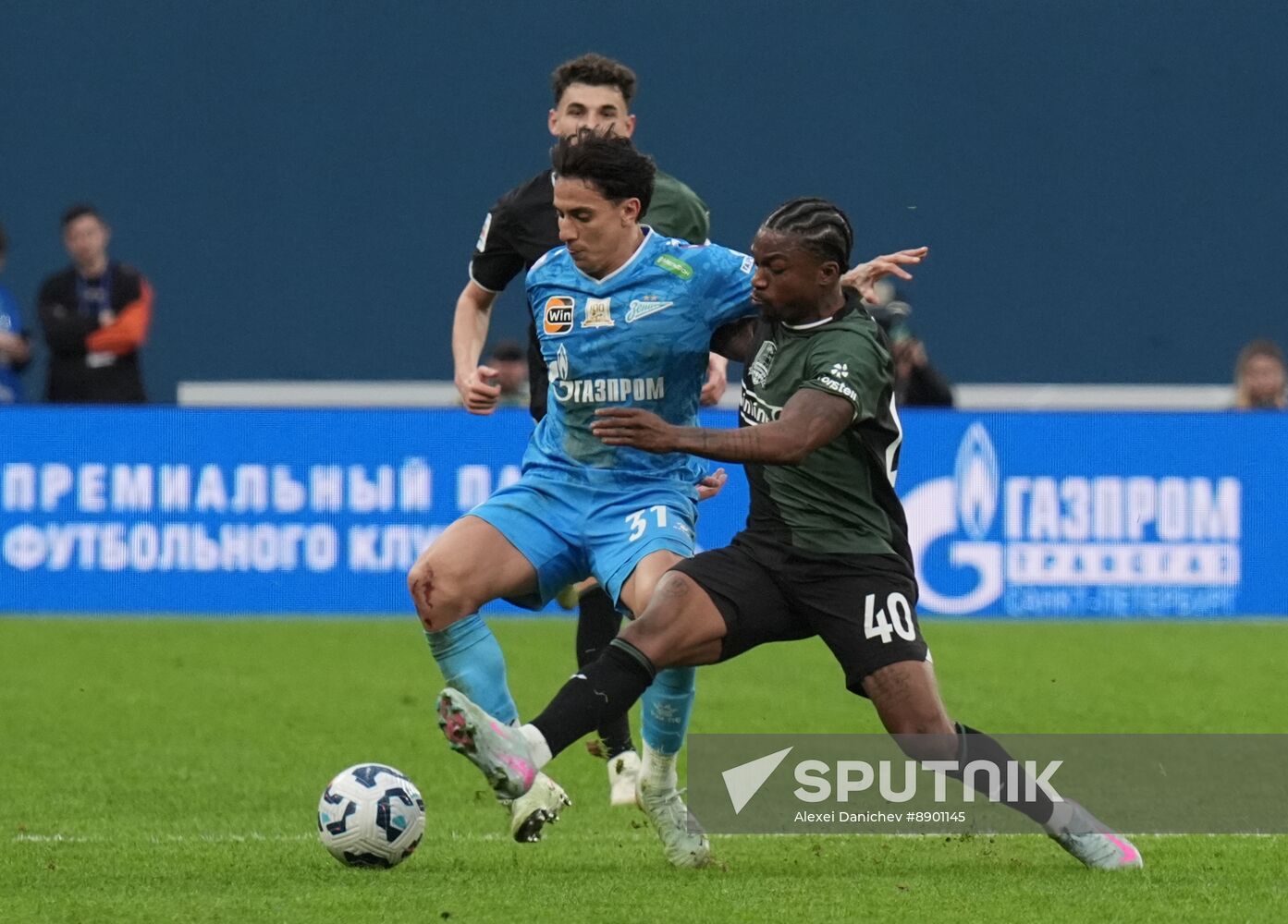 Russia Soccer Premier-League Zenit - Krasnodar