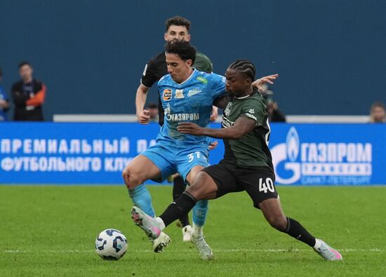 Russia Soccer Premier-League Zenit - Krasnodar