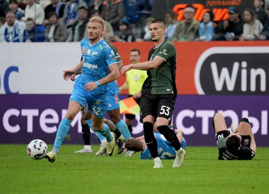 Russia Soccer Premier-League Zenit - Krasnodar
