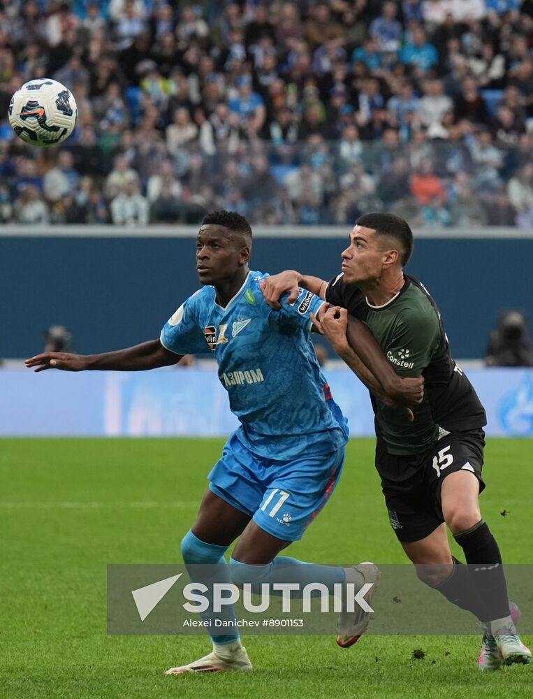 Russia Soccer Premier-League Zenit - Krasnodar