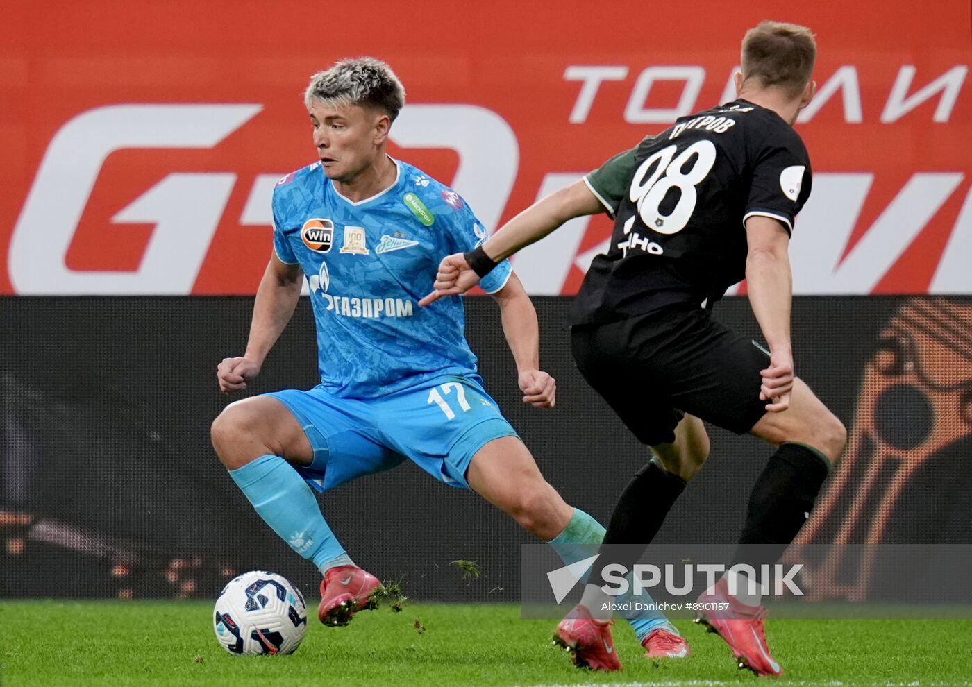 Russia Soccer Premier-League Zenit - Krasnodar