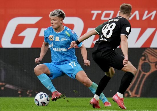 Russia Soccer Premier-League Zenit - Krasnodar