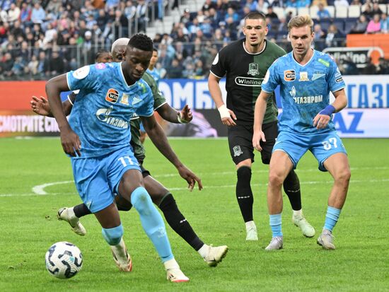 Russia Soccer Premier-League Zenit - Krasnodar