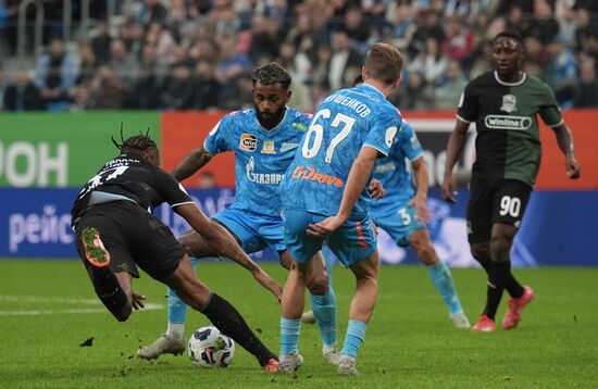 Russia Soccer Premier-League Zenit - Krasnodar
