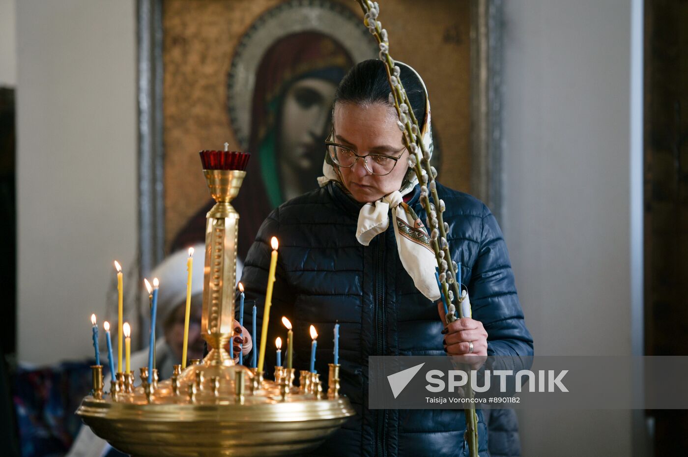 Russia Religion Palm Sunday