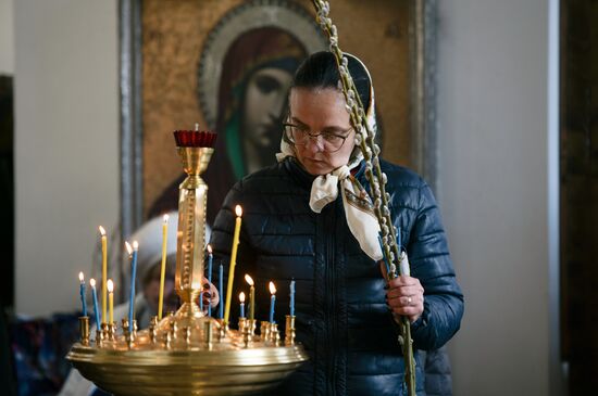 Russia Religion Palm Sunday