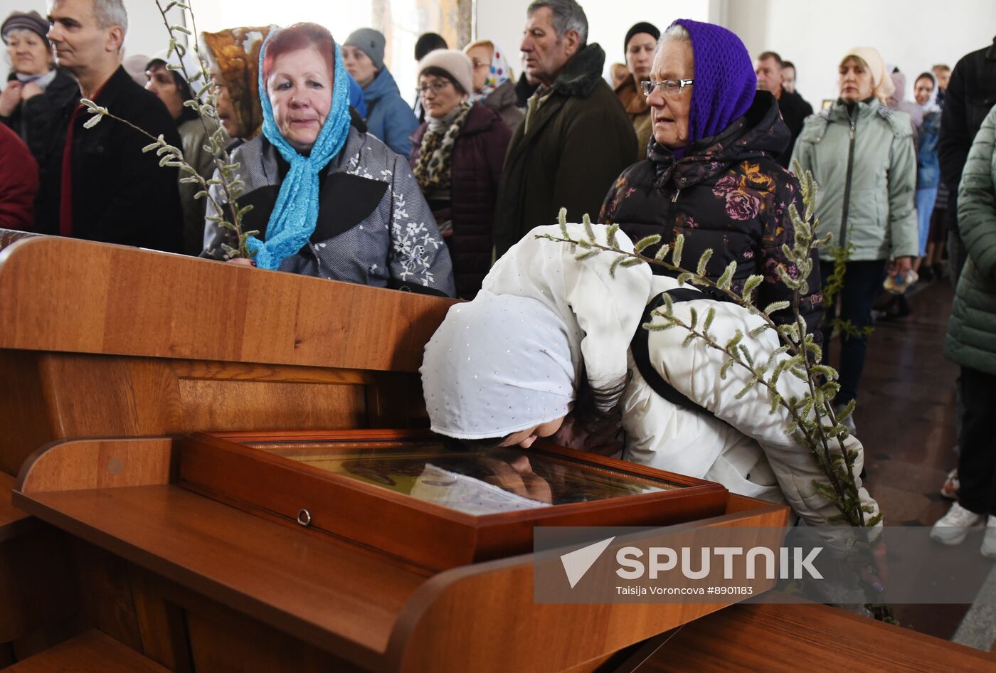 Russia Religion Palm Sunday