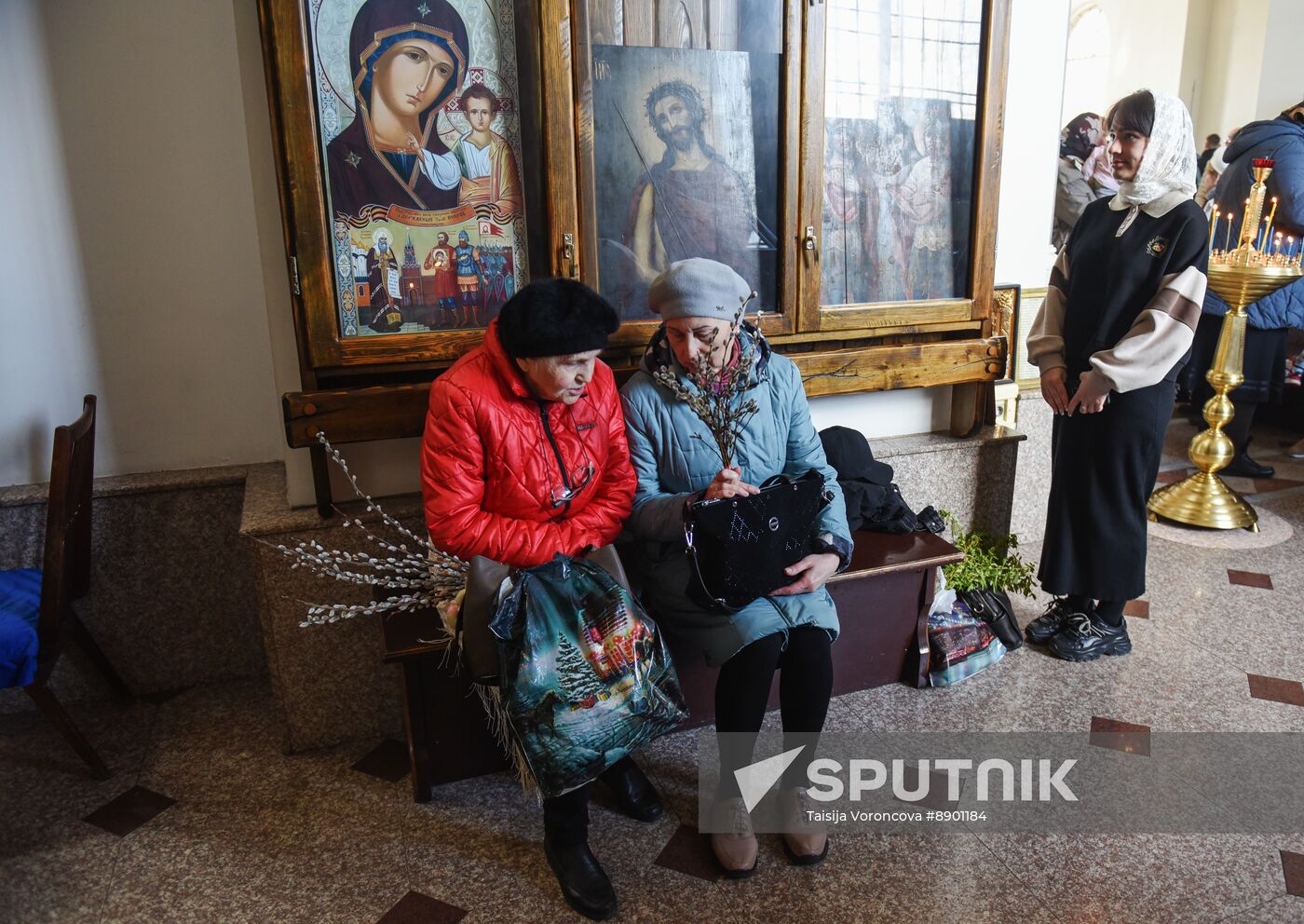 Russia Religion Palm Sunday