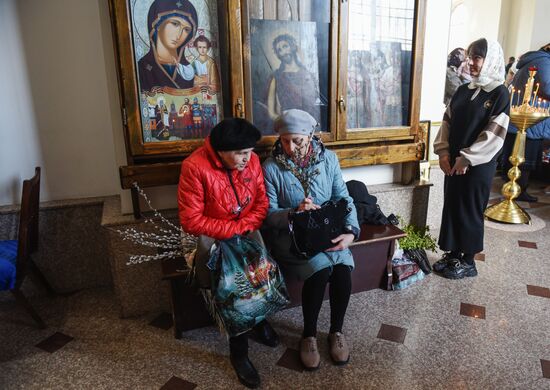 Russia Religion Palm Sunday