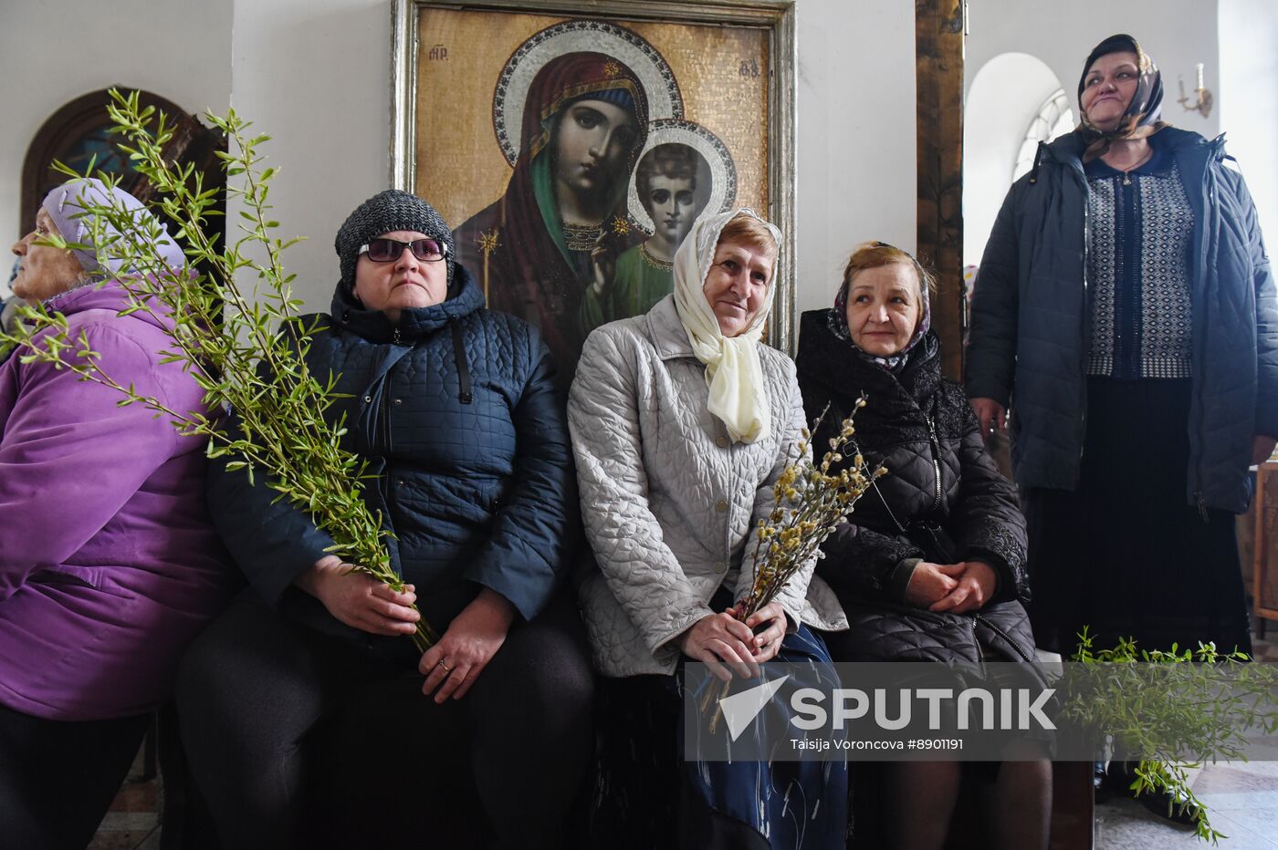 Russia Religion Palm Sunday