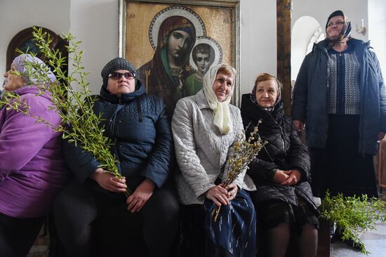 Russia Religion Palm Sunday