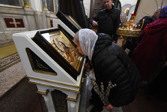 Russia Religion Palm Sunday