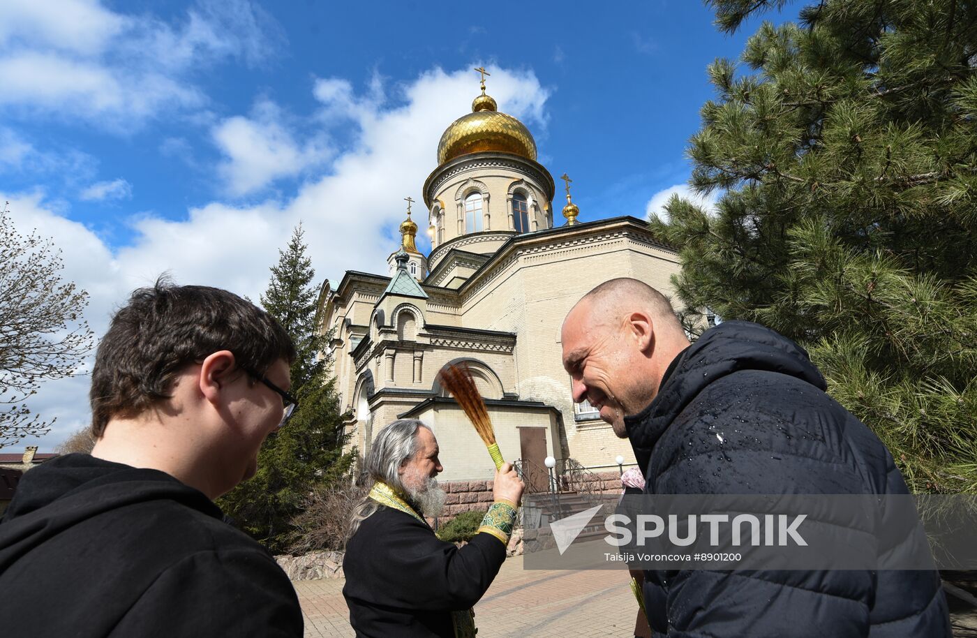Russia Religion Palm Sunday