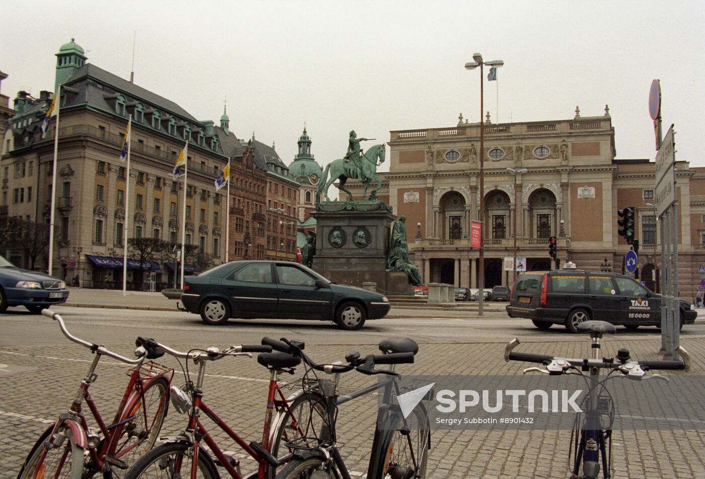 Gustav II Adolf Square in Stockholm