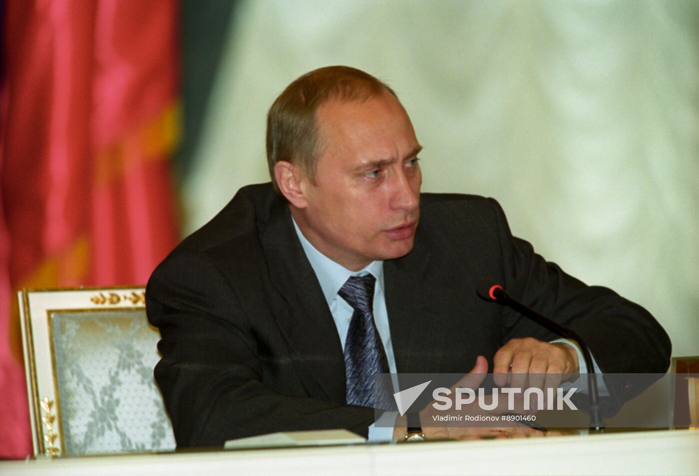 President Vladimir Putin meets with entrepreneurs