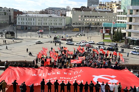 Russia WWII Victory Anniversary Rally