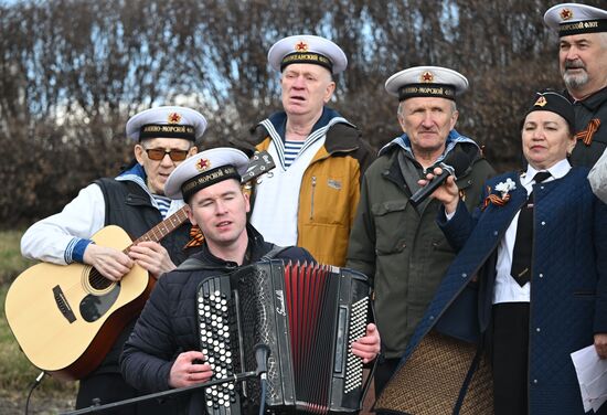 Russia WWII Victory Anniversary Rally