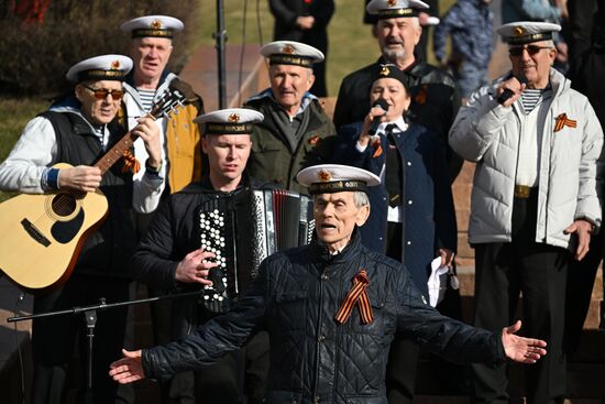 Russia WWII Victory Anniversary Rally