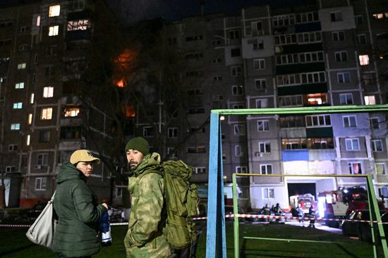 Russia Ukraine Drone Attack