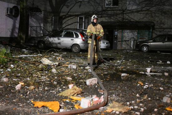 Russia Ukraine Drone Attack