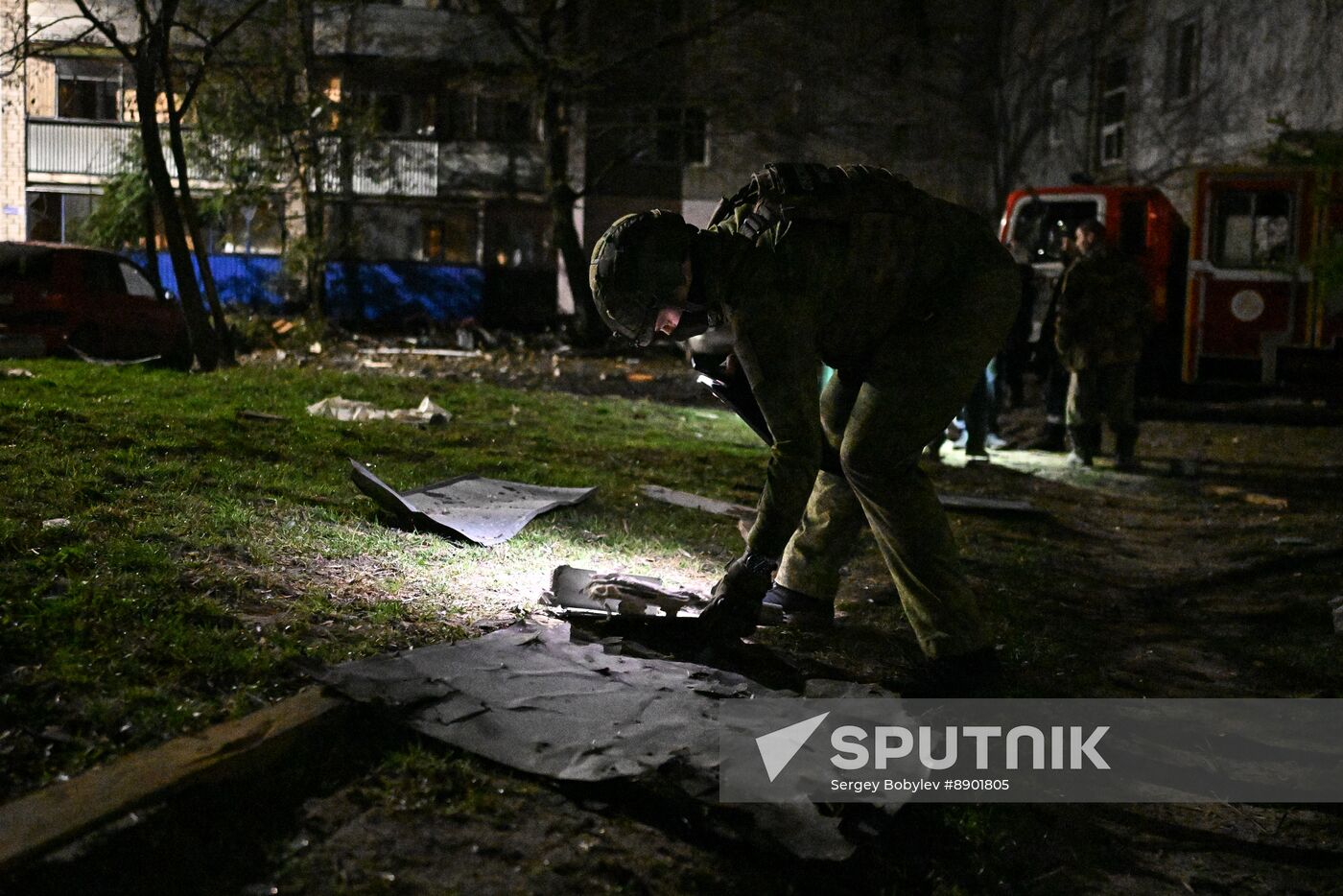 Russia Ukraine Drone Attack