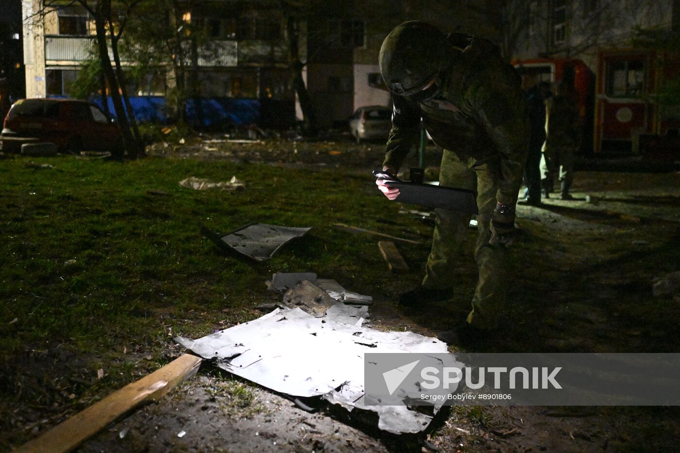 Russia Ukraine Drone Attack