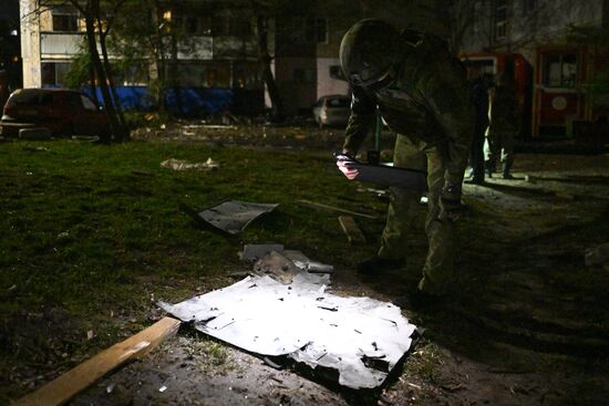 Russia Ukraine Drone Attack