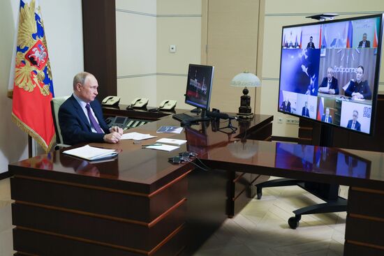 Russia State Council Presidium Meeting