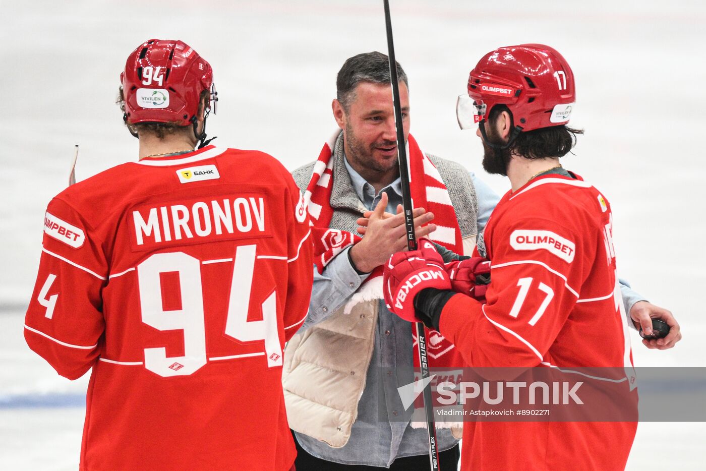 Russia Ice Hockey Kontinental League Spartak - Salavat Yulaev
