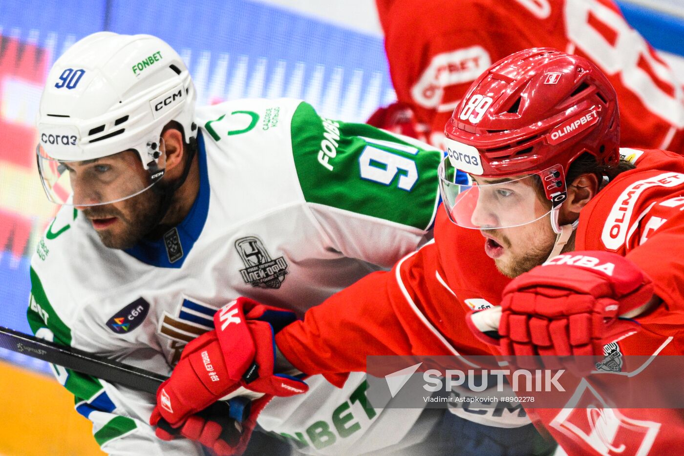Russia Ice Hockey Kontinental League Spartak - Salavat Yulaev