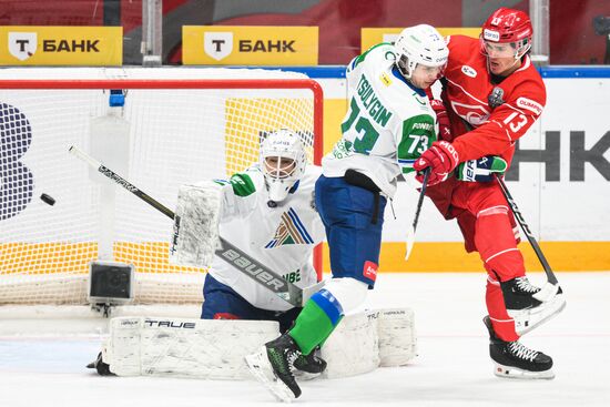 Russia Ice Hockey Kontinental League Spartak - Salavat Yulaev