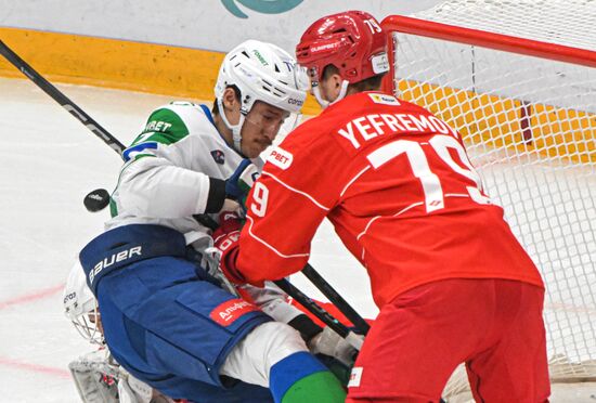 Russia Ice Hockey Kontinental League Spartak - Salavat Yulaev