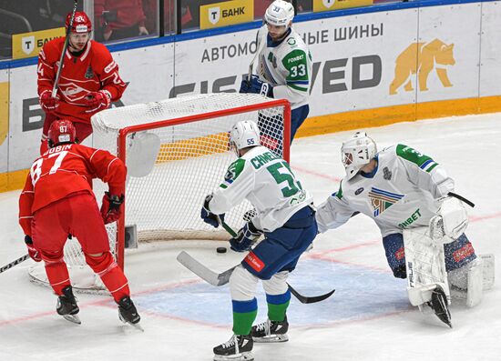 Russia Ice Hockey Kontinental League Spartak - Salavat Yulaev