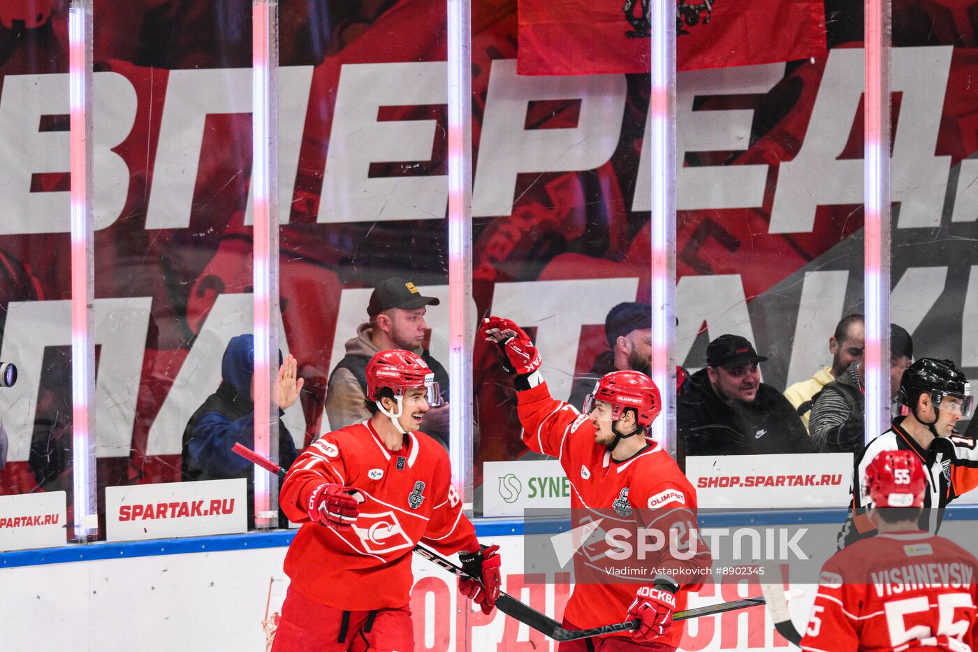 Russia Ice Hockey Kontinental League Spartak - Salavat Yulaev